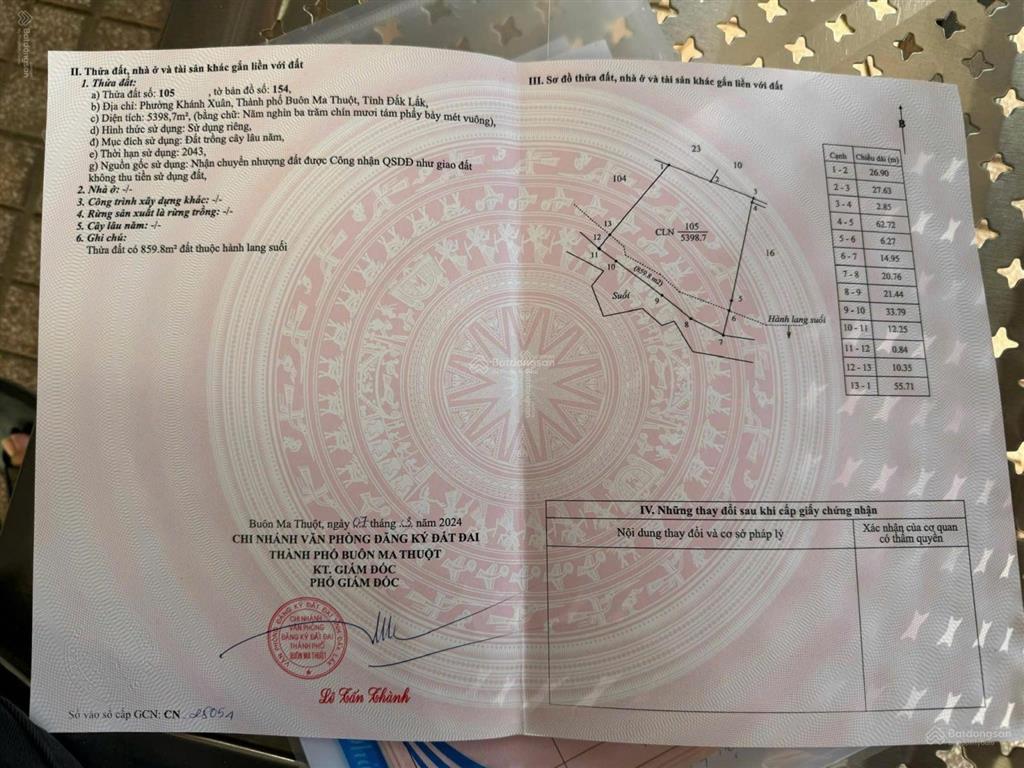7,2 sào khánh xuân ngay nguyễn thị định rẻ vào cách đường nhựa 300m 4,5 tỷ sẵn vườn ao nhà ở