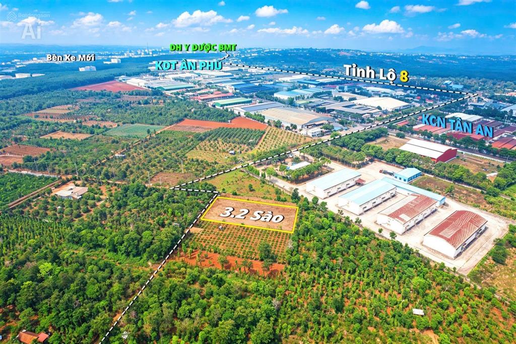 3,2 sào sát bên kcn tân an hẻm cấp 1 vành đai chỉ 4 tỷ quỳnh anh
