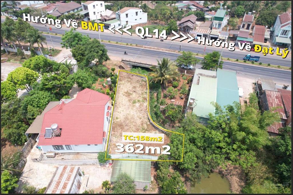 Mặt tiền ngay cầu đạt lý 9x36m nở hậu 14m (đang xây dựng hồ bơi) thổ cư 157m2 giá 6,5 tỷ