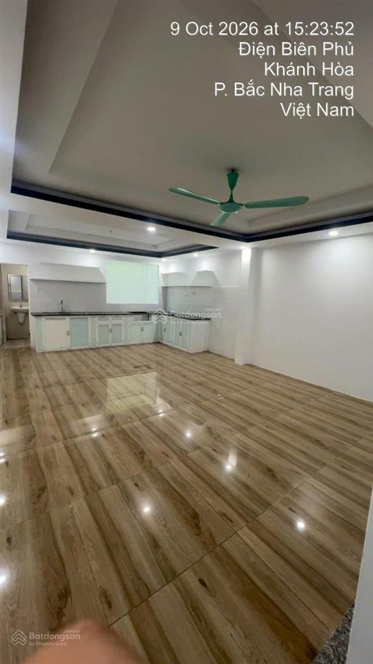 Bán nhà 4 tầng mặt tiền điện biên phủ  cách biển 700m  99.25m2  sổ hoàn công  12.8 tỷ