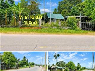 BÁN NHANH 180M2 MẶT TIỀN ĐT609B ĐƯỜNG 10M5 GIÁP HOÀ KHƯƠNG ĐÀ NẴNG GIÁ CHỈ 1TỶ350