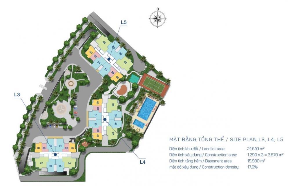 Bán căn hộ ciputra 53m2 the link 345 đã có nội thất  0974 606 ***