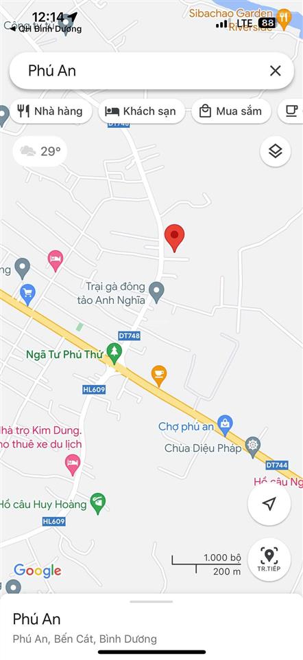 Đất phú an, sát ngã tư phú thứ 10x34.3m, 150m2 thổ cư, chính chủ