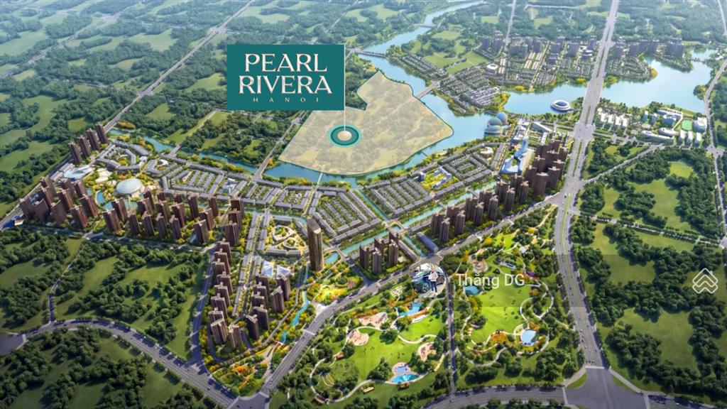 Chủ đầu tư ra mắt siêu phẩm  dự án pearl rivera ha noi  đẳng cấp sống đầu tiên tại mê linh