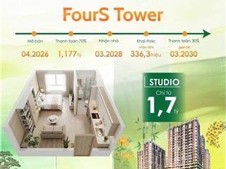 Chính thức nhận booking căn hộ fours tower