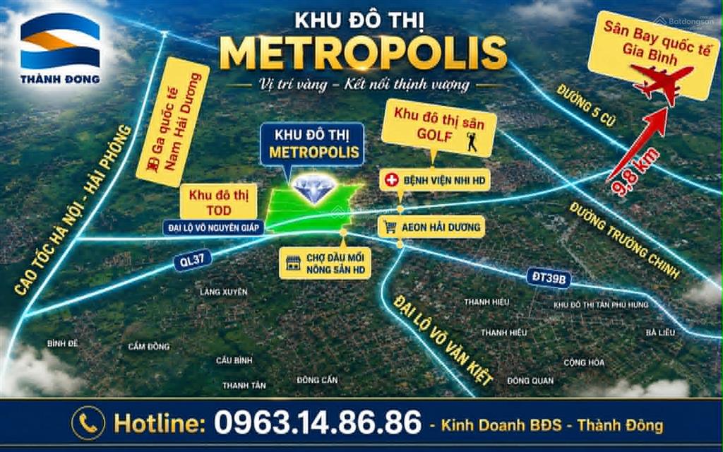 Thành đông metropolis bđs trung tâm tp hải dương  tây hải phòng
