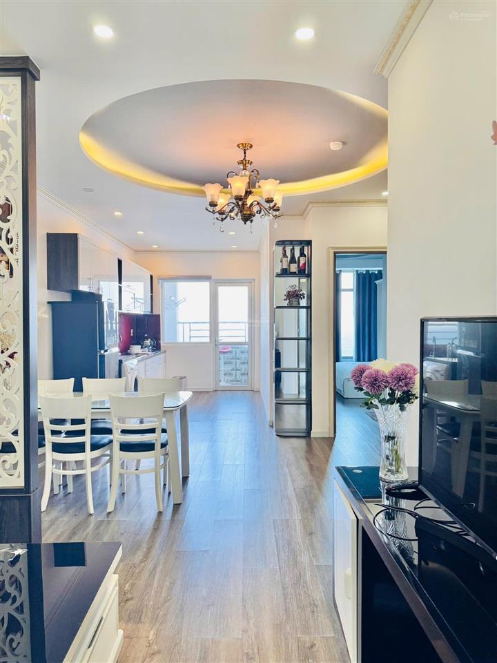 Cho thuê căn hộ mường thanh viễn triều 2pn2wc
diện tích 71m2
view trực biển
nội thất như hình
gi