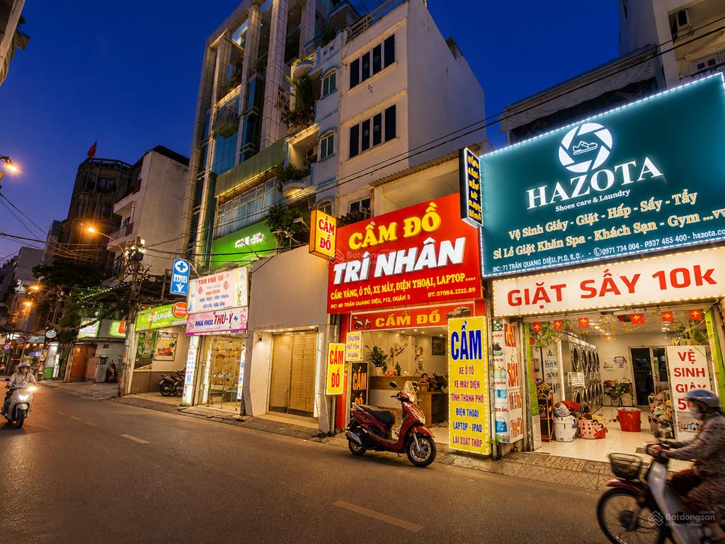 Bđs mặt tiền trần quang diệu, 14 tỷ, 45m2, 3 tầng.