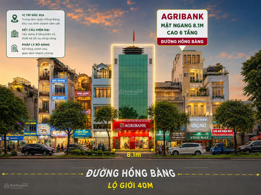 Building 6 tầng, hồng bàng, quận 6, hạ giá 65 tỷ