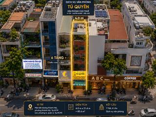 Bđs mặt tiền khánh hội, 376m2 sàn, 6 tầng, 34,5 tỷ