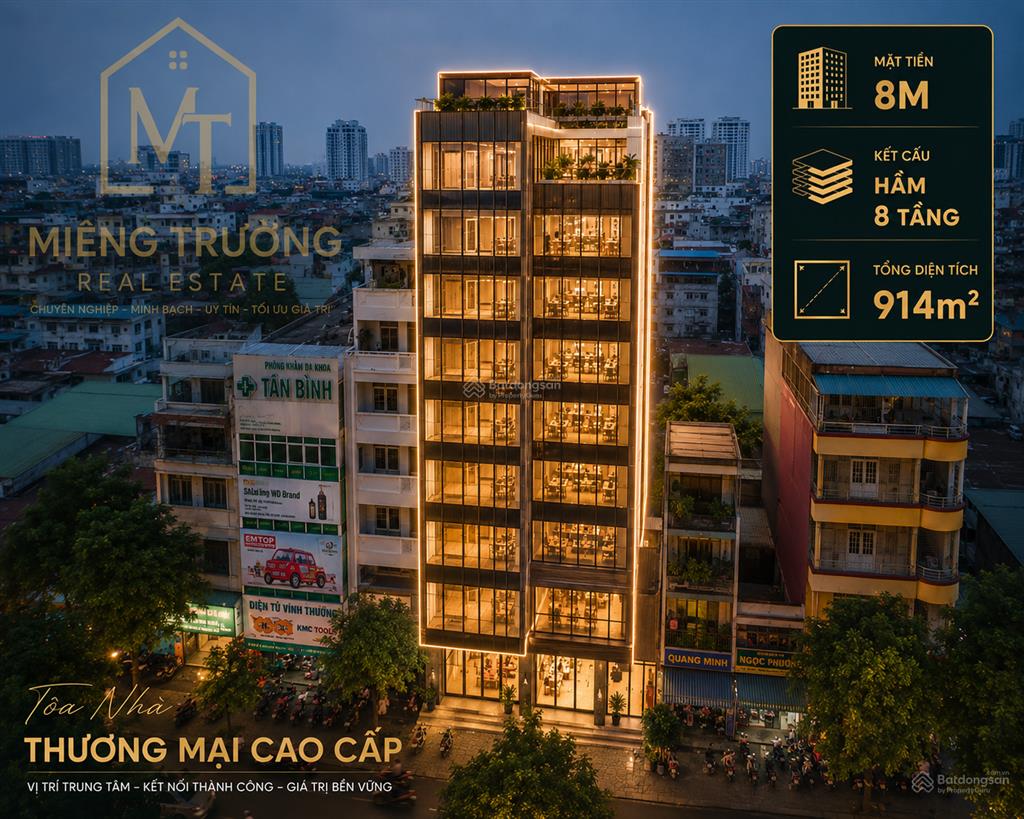 Tòa nhà 914m2, hầm 8 tầng, tạ uyên, quận 5, tp. hcm, giá 72 tỷ