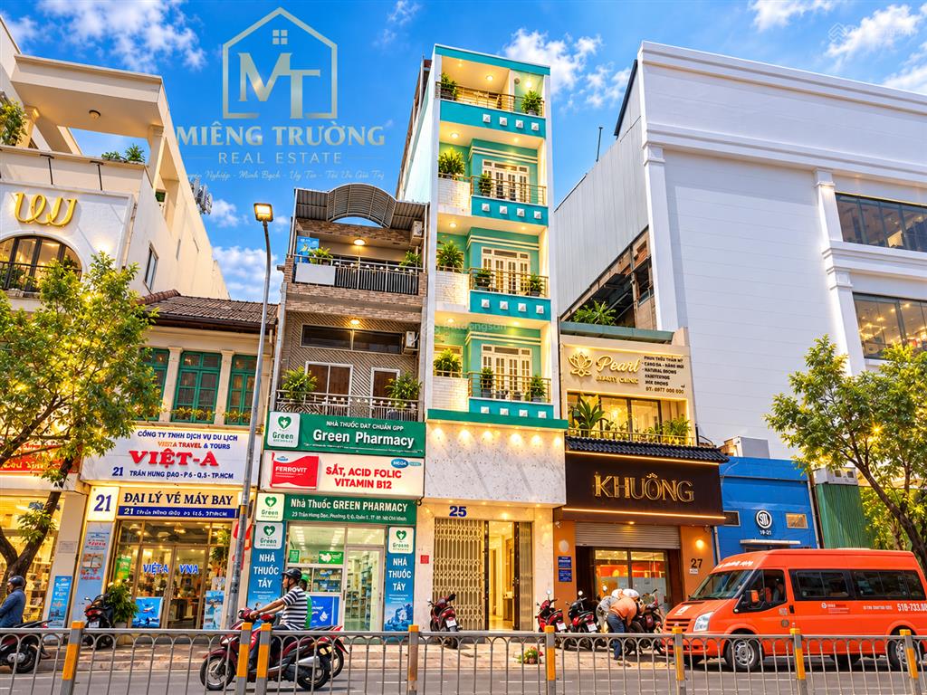 Bđs mặt tiền trần hưng đạo, 6 tầng, 28 tỷ, 70.68m2