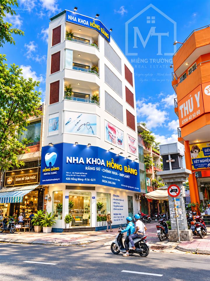 Bđs căn góc nha khoa 6 tầng, đường hồng bàng, 22 tỷ!