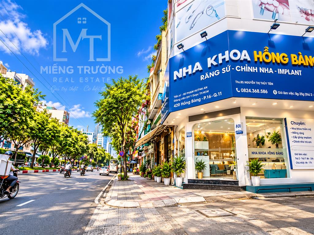 Bđs căn góc nha khoa 6 tầng, đường hồng bàng, 22 tỷ!
