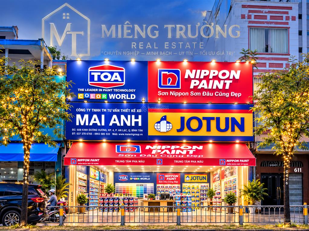 Bđs mặt tiền kinh dương vương, giá 42 tỷ, 264m2, ngang 8m!