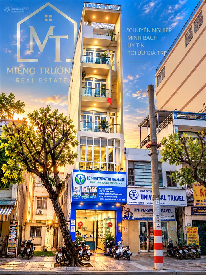 Tòa nhà 7 tầng, đường hùng vương, an đông, 25 tỷ
