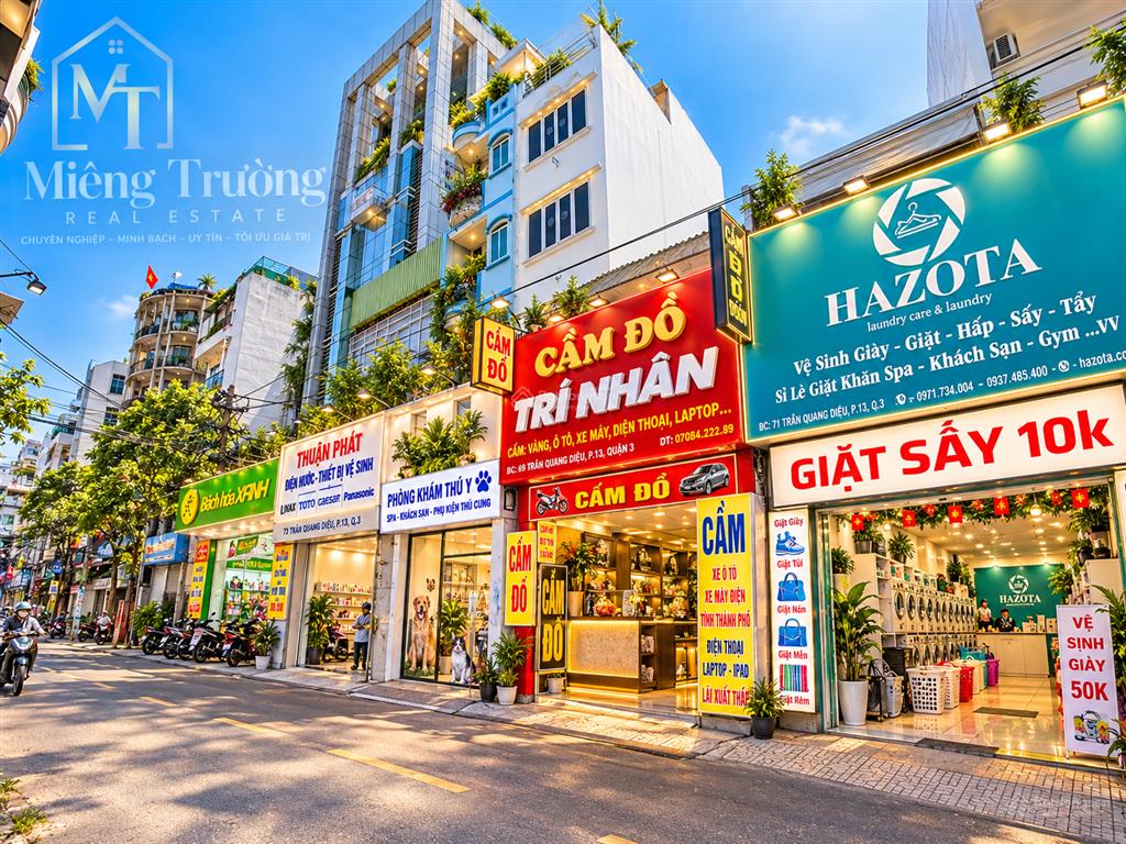 Bđs mặt tiền trần quang diệu, q3, 14 tỷ, 45m2, 3 tầng