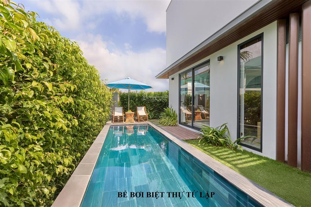 Lagom phu quoc 01 căn duy nhất nhận nhà ngay đi bộ 2' ra biển nội thất 4 hồ bơi riêng chỉ ~6 tỷ