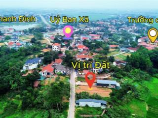 Bán đất 328m2, 2,65 tỷ tại xã thanh đình, thành phố việt trì, phú thọ