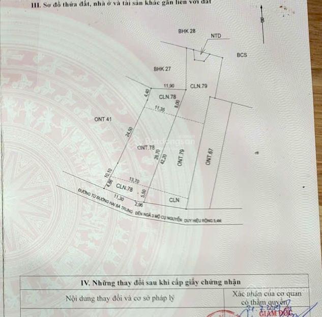 Bán đất mặt tiền đường đồng nà 1, hội an tây, diện tích 465m thích hợp xây villa du lịch