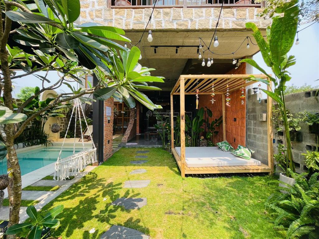 Bán villa hồ trảng kèo hội an  200m2 ngang 10m  5pn hồ bơi  dòng tiền khủng