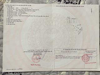 Bán đất tại long cang residence, 1,6 tỷ, 90 m2, pháp lý đầy đủ