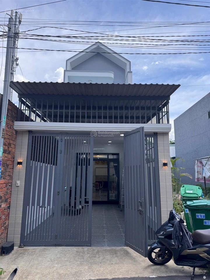 Cho thuê nhà 1 trệt 1 lầu phường phú hoà 3pn3wc sân xe hơi 7 chỗ