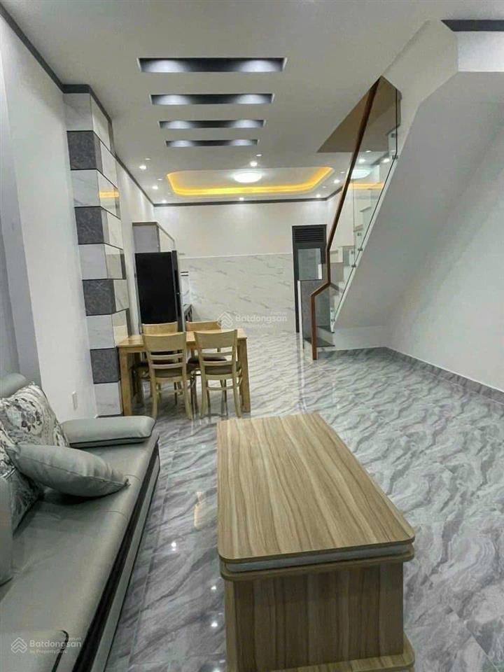 Cho thuê nhà 1 trệt 1 lầu phường phú hoà 2pn3wc đầy đủ nội thất