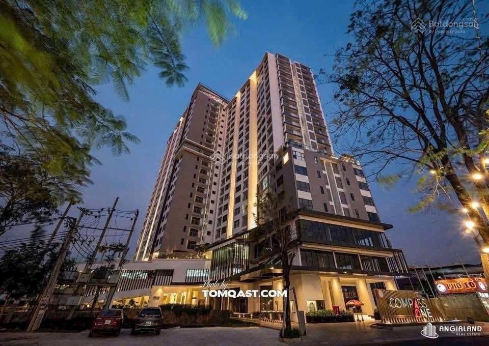 Cho thuê căn hộ compass one chánh nghĩa căn góc 2pn2wc