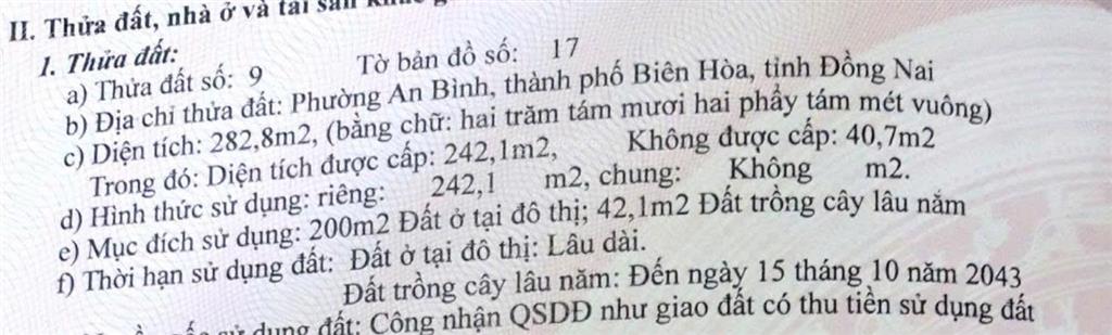 Nhà mặt tiền bùi văn hoà vị trí đẹp kinh doanh tốt tp đồng nai