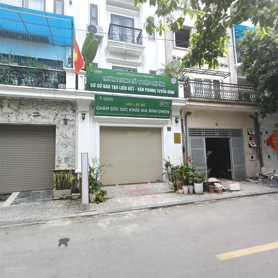 20.5tỷ liền kề văn phú 90m2 5tầng thang máy kinh doanh ngay công viên cây xanh hà đông