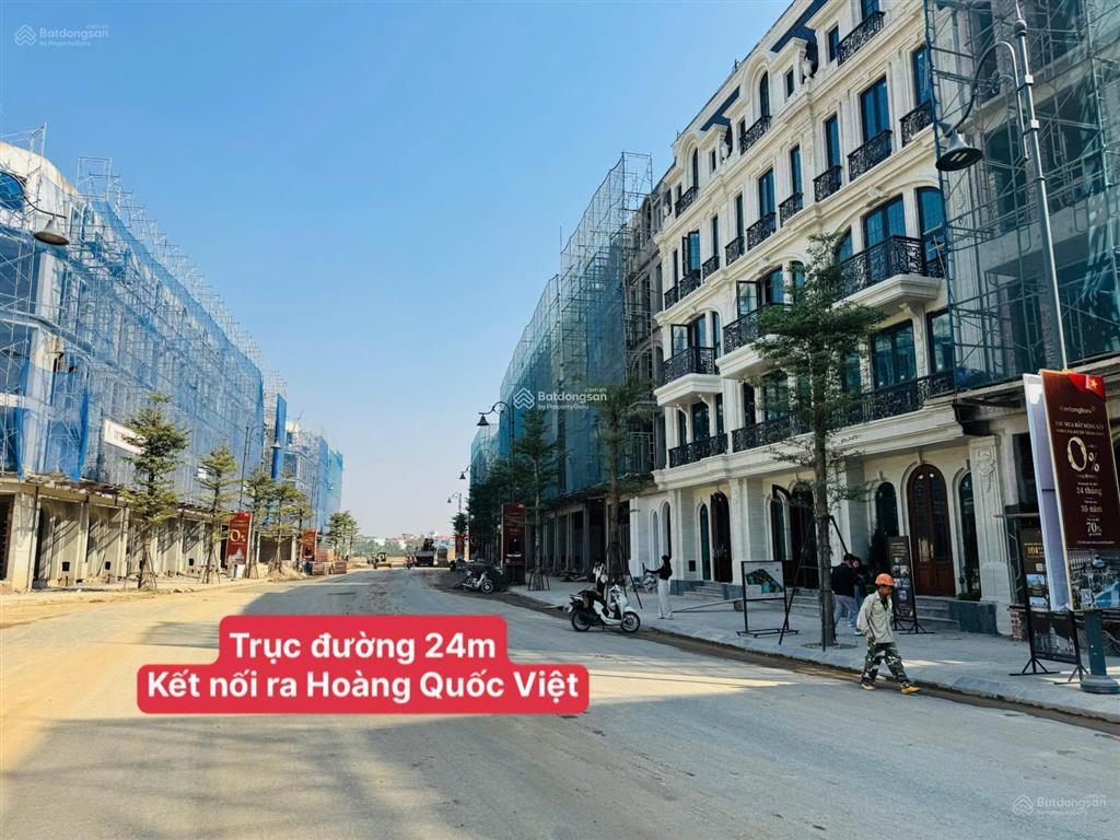 Căn liền kề 62,5m² xây 5 tầng giá 14 tỷ cạnh trường học, công viên trục thông noble tây thăng long