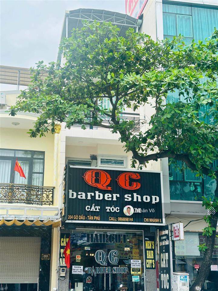 Giá 15.4 tỷ tl. mt gò dầu, gần ngã 4 tân quý. dt 4x19m, 3 tầng đang có sẵn thu nhập