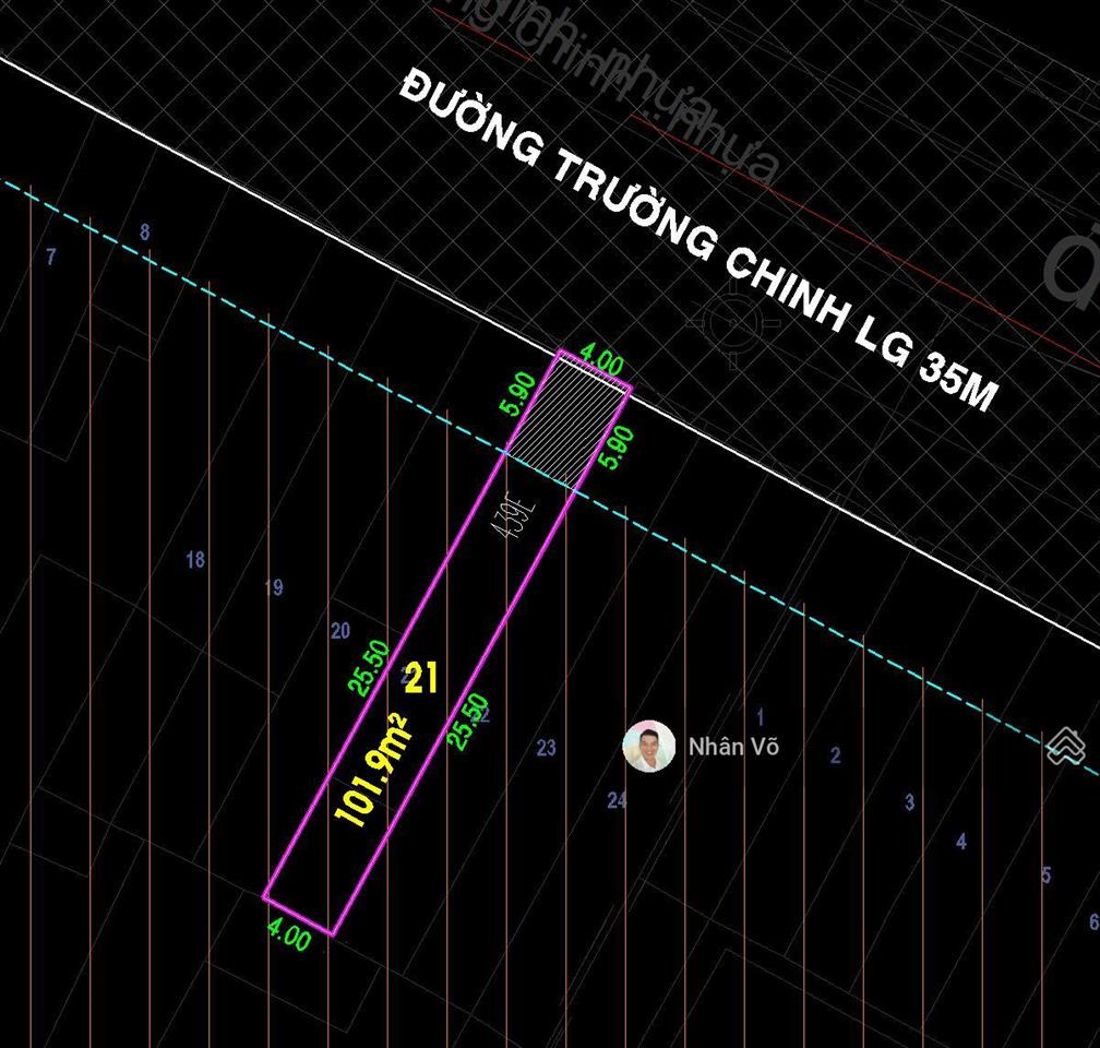 Mtkd số 439e trường chinh, ngay mũi tàu tân hải. dt 4mx30m (120m2). giá 26 tỷ tl