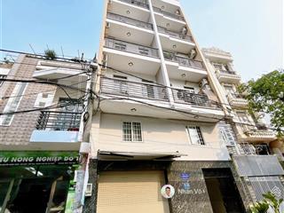 Chdv thu nhập cao, mặt tiền đường lớn. thang máy, 7 tầng. sử dụng 870m2. giá 34 tỷ tl