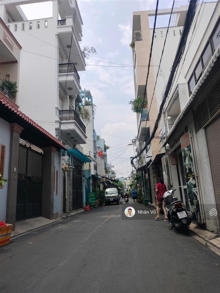 Nhà hẻm nhựa 6m đường văn cao, gần nguyễn sơn. diện tích 4x19.6, đúc 1 lầu. giá 8 tỷ tl