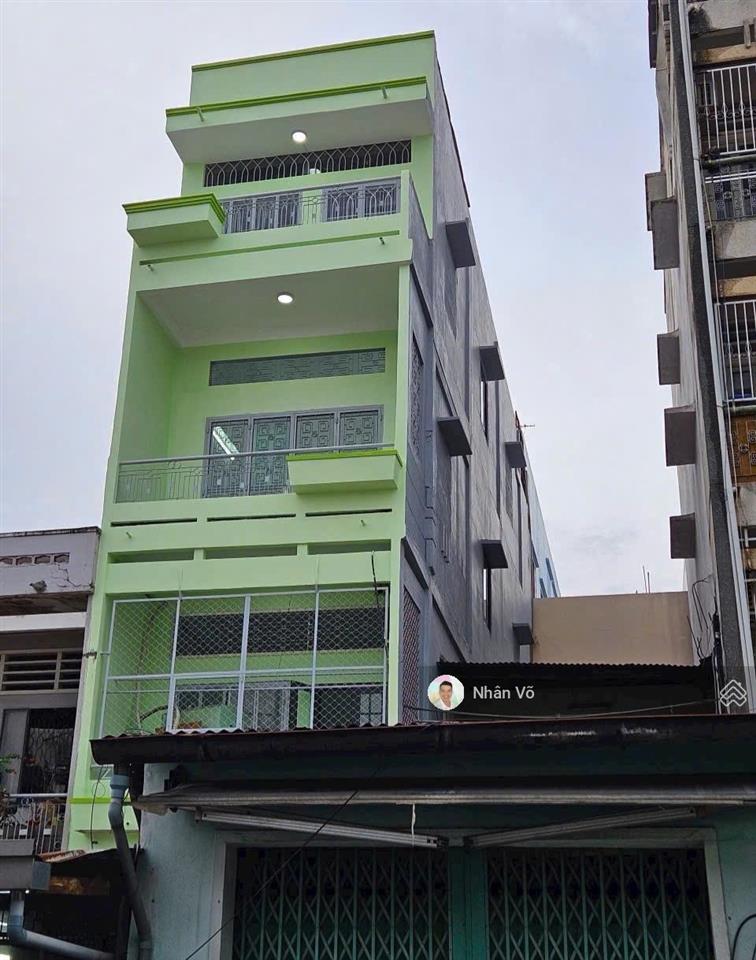 Mặt tiền đúc 6 tầng đường phan văn khỏe quận 6, diện tích 78m2, nở hậu đẹp, giá 9 tỷ tl