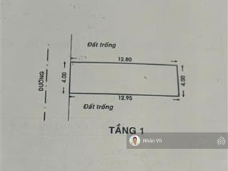 Hẻm 5m nguyễn sơn đối diện bigc phú thạnh. dt 4x13m, 1 lầu, gồm 3 pn. giá 5.6 tỷ tl
