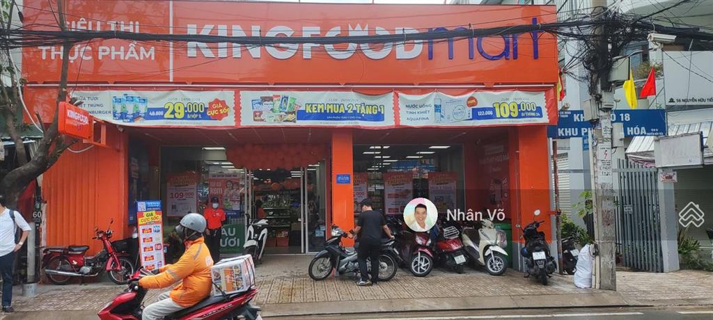 Mt 6,1x25m đường nguyễn hữu tiến, vị trí đẹp. giá 18,5 tỷ tl
