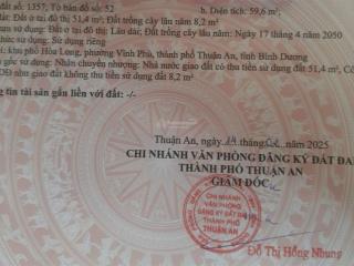 Chính chủ gửi bán đất vĩnh phú 38a dt 60m2 ngang 8m hẻm xe hơi