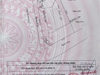 Lô góc 3 mặt tiền bình nhâm 24  dt 1051m (2642)  vị trí đẹp gần nguyễn chí thanh