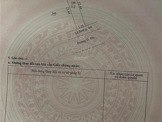 Tôi bán đất tái định cư đông tư lái thiêu dt 112m (5x22) đường nhựa 12m