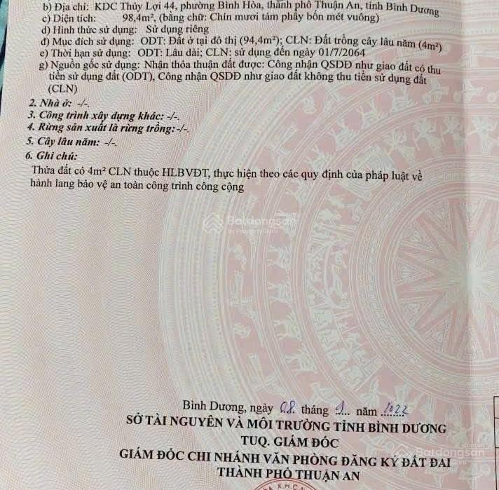 Bán nhanh dãy trọ bình hòa 24  gần chợ đêm linh trung  98m  giá 3.65 tỷ