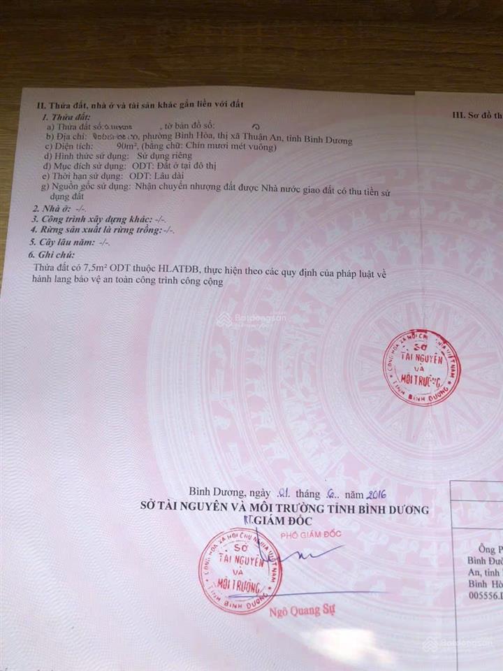 Tôi cần bán nhanh nhà 1 lầu phường bình hòa dt  90m  có 5 phòng cho thuê
