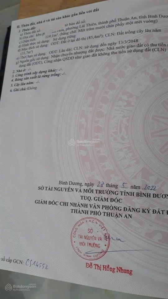 Kẹt tiền bán gấp nhà 1 lầu lái thiêu gần nguyễn văn tiết 120m2 có sẵn dòng tiền