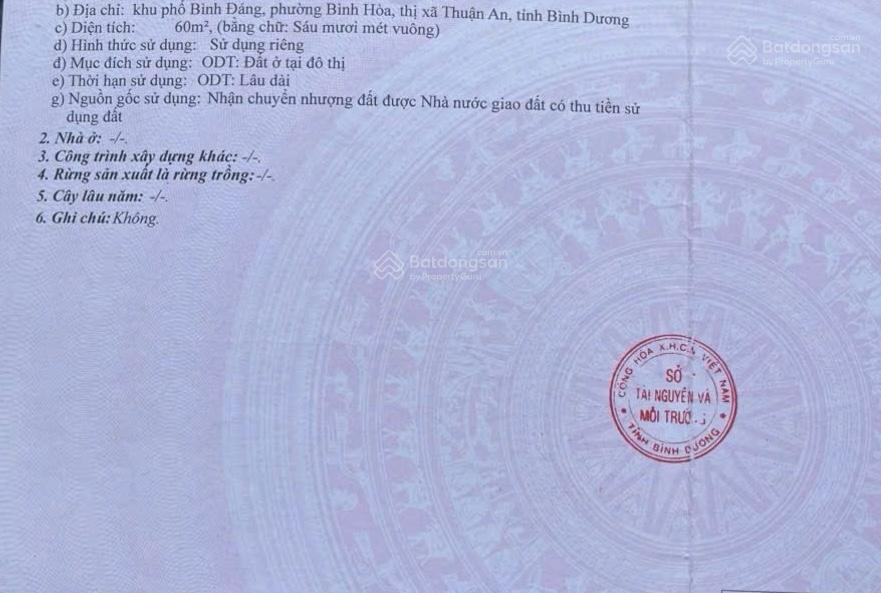 Kẹt tiền bán nhà lầu trệt kdc bình hòa ngay đường nguyễn du dt 60m giá 3,68 tỷ