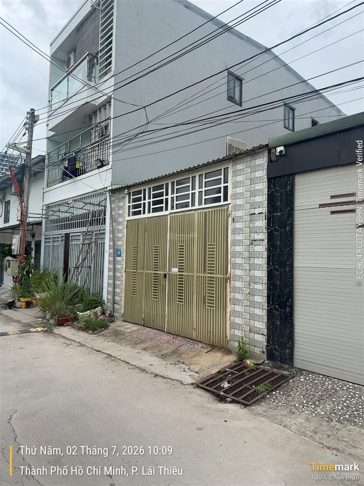 Kẹt tiền bán nhanh nhà 75m gần chợ lái thiêu chỉ 500m