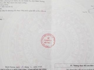 Kẹt tiền bán nhanh nhà 75m gần chợ lái thiêu chỉ 500m