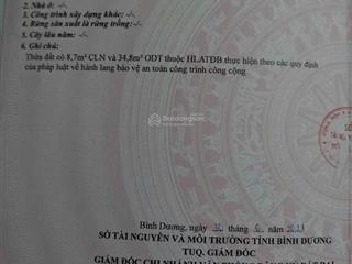 Chính chủ bán gấp đất mặt tiền đt743c, chỗ cầu ông bố, bình hòa, thuận an