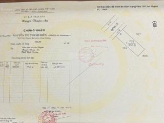 Bán đất kdc an thạnh sát vsip 1, dt 300m2, full thổ cư đường d6 kinh doanh, giá 6,8 tỷ